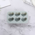 Silicone Valentine's Day heart-shaped cake mold